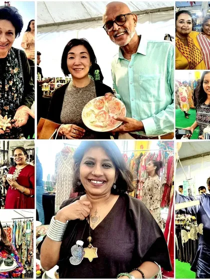 So many smiles from my pop up stall. It's a joy to see where my pieces are going.
