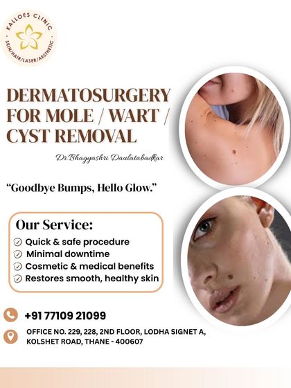 My dermatosurgery services are designed to restore smooth, healthy skin by addressing cosmetic and medical concerns. I focus on providing a safe procedure with minimal downtime, helping you say goodbye to bumps and hello to a confident glow.