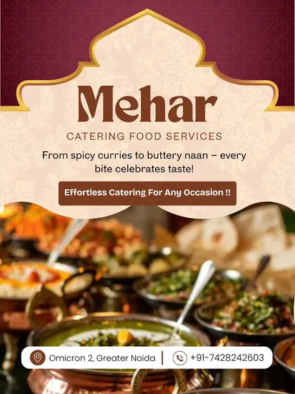 We offer effortless catering for any occasion. From spicy curries to buttery naan, every bite celebrates the taste of authentic, home-cooked North Indian food.