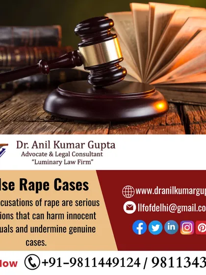 Defending against false rape accusations requires a sensitive yet aggressive legal strategy. We understand the devastating impact of such allegations and are committed to protecting the rights and reputation of the wrongly accused through rigorous defense.