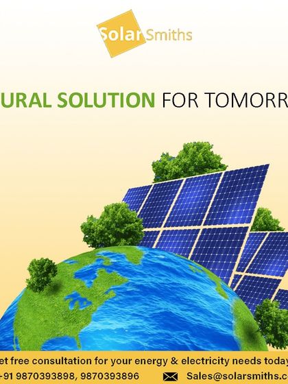 Solar is the natural solution for tomorrow. I help you harness the power of the earth and sun for a sustainable future.