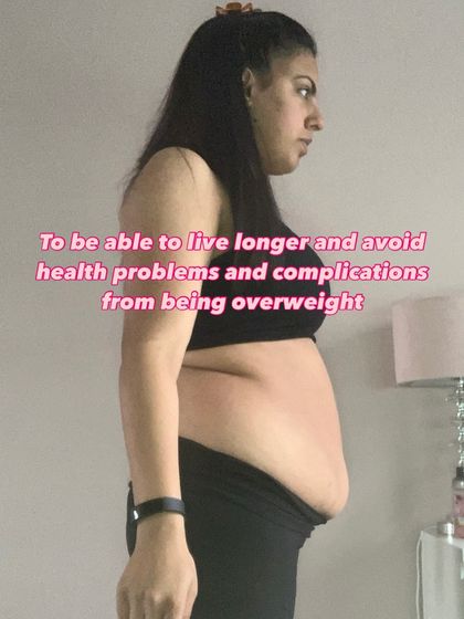 One of my reasons for losing weight: to be able to live longer and avoid health problems. This isn't just about looks; it's about your quality of life.