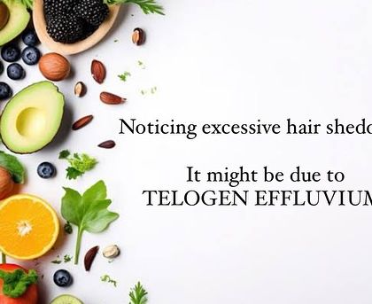 Are you noticing more hair shedding than usual? It could be a condition called Telogen Effluvium, where a significant number of hair follicles enter the resting phase at once.