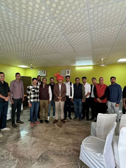 A group of advocates from Nathupur village pledged their full support for my presidential campaign.