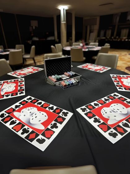 Roomance with Ipsa - Corporate & Brand Event Styling Sophisticated Themed Events: Casino Night photo 6