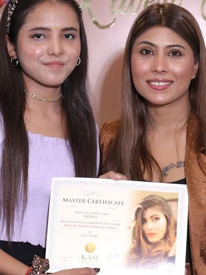 This Master Certificate is more than paper, it's a key to a new future. So proud of this student for completing the course.