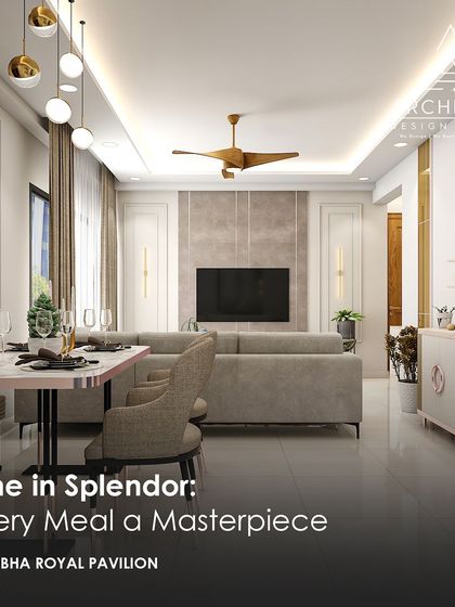 Archierio - Full Home Interior Design & Execution Living & Dining Spaces: The Heart of Your Home photo 79