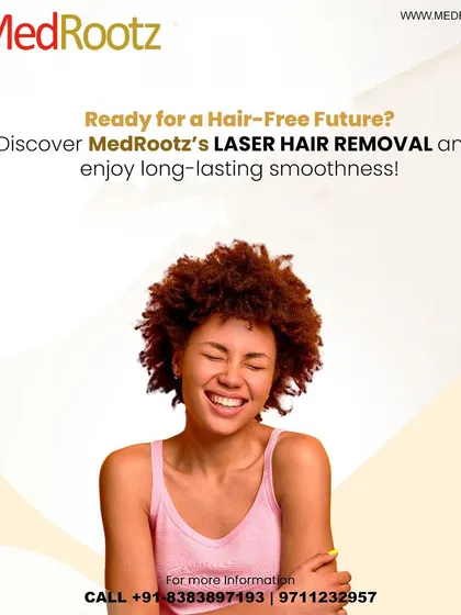 A hair-free future means more than just smooth skin, it means feeling happy and carefree. I offer a permanent hair reduction solution that frees you from the endless cycle of waxing and shaving, so you can enjoy long-lasting results and newfound confidence.