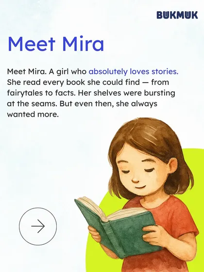Meet Mira, an eco warrior who loves to read. This story shows how renting books from Bukmuk helped her read 100 books in 6 months, saving trees and earning her an Eco-Reader badge. Renting is a powerful way to help the planet.