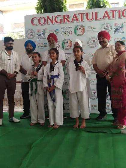 Our sub-junior girls team after their events at the National Sikh Games. Their focus and discipline at such a young age is remarkable.