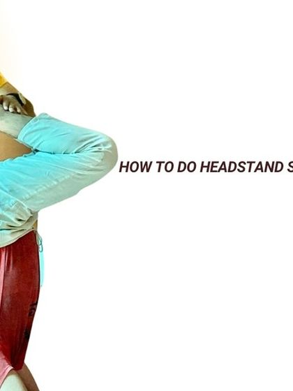 A visual guide demonstrating how I provide support to a student learning the headstand. My step-by-step method ensures you can approach this inversion with confidence.