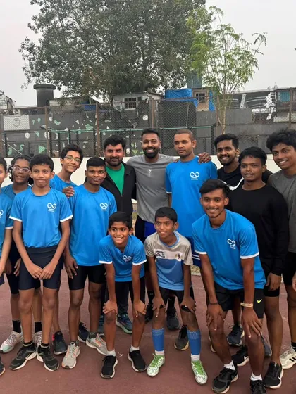 My training squad, a mix of senior and junior athletes, all part of the Infinity Sports Club family.