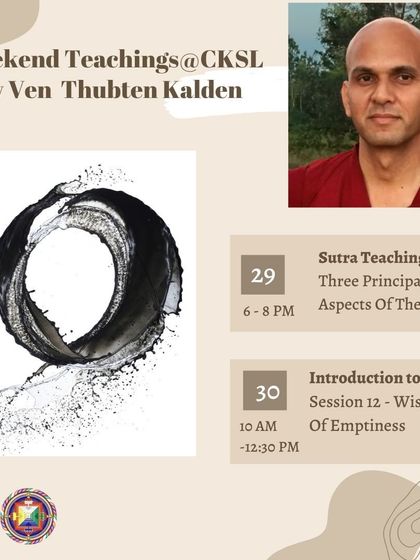 Choe Khor Sum Ling - Buddhist Philosophy Courses Advanced Textual & Sutra Studies photo 8