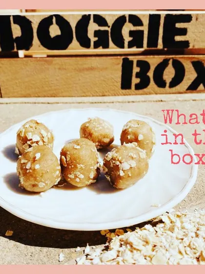 We call these 'Goofballs'. Made with healthy oats and lots of our natural peanut butter, these treats are perfect for a boost of energy and fun.