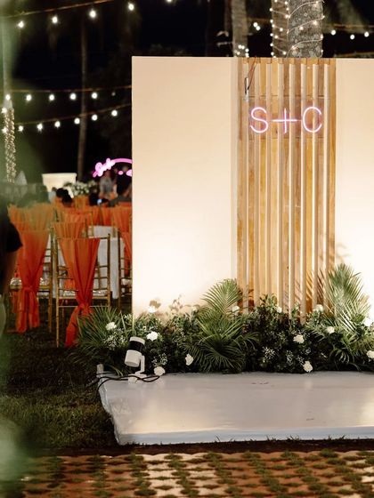 Sachin Sherigar - Full-Service Wedding Decor & Design The Personal Touch: Custom Details & Signage photo 11