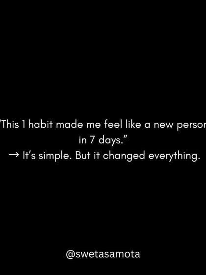 This one simple habit made me feel like a new person in 7 days. It's a story about the power of mirror work and self-love.