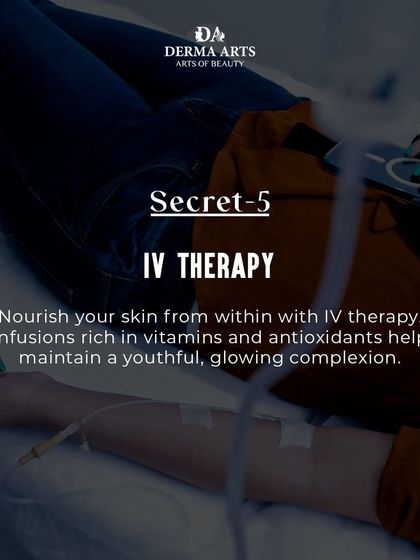 One of my top secrets for maintaining a youthful complexion is IV Therapy. These infusions are rich in vitamins and antioxidants that nourish your skin from within, helping you maintain a glowing, healthy look.