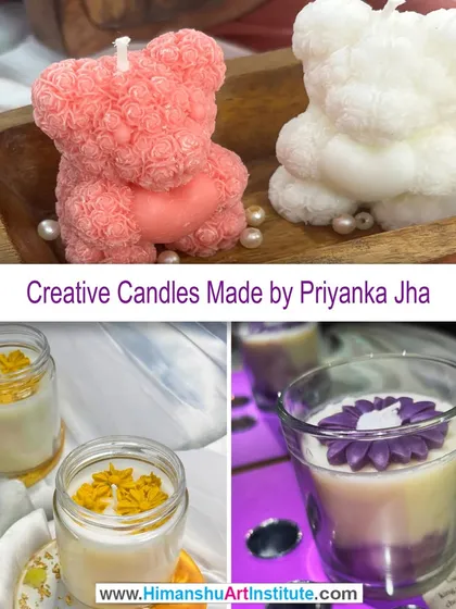 Art isn't just for walls; it can bring warmth and light to your home. Our hobby craft workshops, like this creative candle-making session, are perfect for anyone looking to learn a fun, hands-on skill and create beautiful, personalized items.