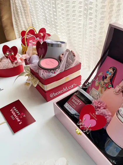 A look at my Valentine's Day collection, featuring gift boxes for him and her, because everyone deserves a little love.