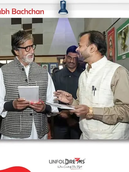 Presenting my work to the Shahenshah of Bollywood, Amitabh Bachchan ji, was a memorable experience. His appreciation for art is well known, and having the opportunity to discuss my caricatures with him is a moment I cherish. These interactions inspire me to keep pushing my creative boundaries.