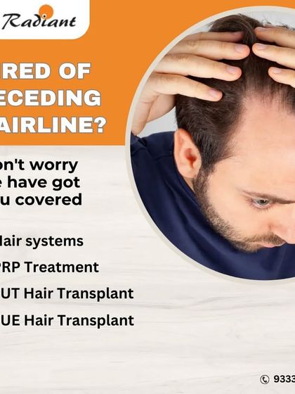 If you are concerned about a receding hairline or general thinning, it's important to know your options. While surgical procedures like FUE and FUT are effective for advanced baldness, non-surgical PRP treatment is an excellent solution for strengthening existing hair, reducing hair fall, and improving density, especially in the earlier stages.
