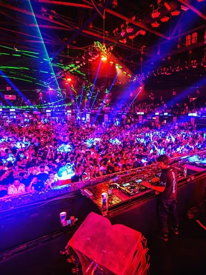 The connection with the crowd is everything. This is my view from the console, seeing thousands of you lost in the music, with the lights and lasers painting the sky. It’s a truly priceless feeling that I bring to every large scale event and arena show.
