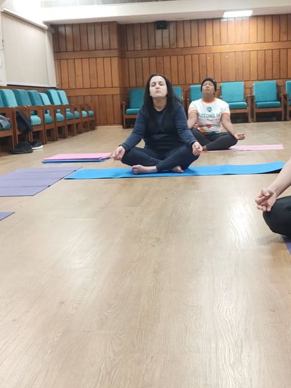 A session from our second batch of the International Yoga Teacher Eligibility Certificate program in January. Our courses are designed to meet the highest global standards for yoga education.