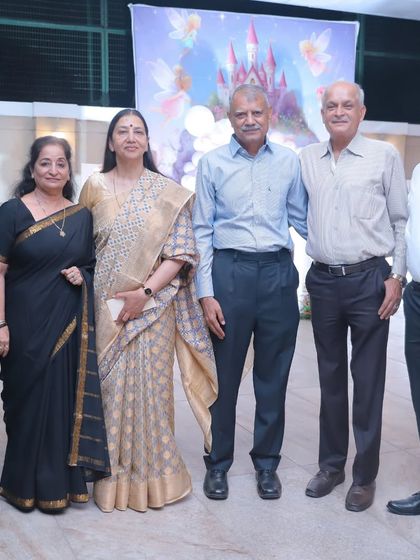 A wonderful group photo of the entire family at a birthday celebration. We make sure to get these important shots with all the guests and loved ones.