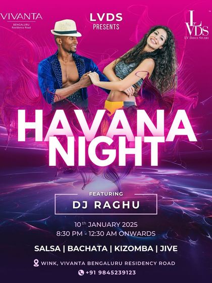 Lourd Vijay's Dance Studio - Social Dance Events & Parties Havana Nights: Bangalore's Weekly Latin Fix photo 86