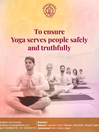Our commitment to research ensures that yoga is taught safely and truthfully. This institutional accountability protects the integrity of the practice and distinguishes us from commercial yoga studios.