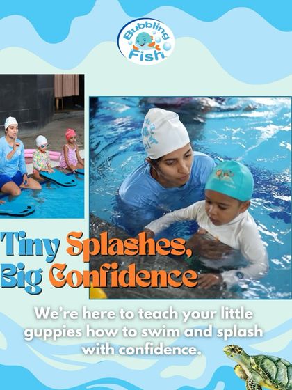 The Bubbling Fish - Swimming Lessons for Infants & Toddlers A Day in the Pool photo 10