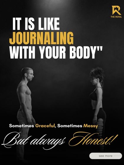 We believe contemporary dance is like journaling with your body. Always honest.