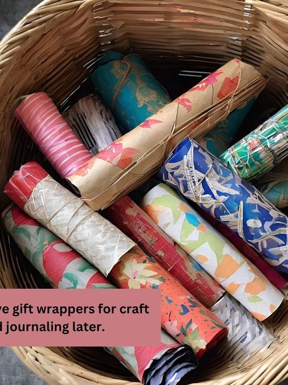 Diwali is the perfect time for some festive crafting! Save your gift wrappers for journaling, or create a photo journal of all your beautiful decorations.