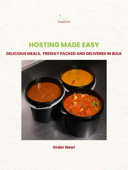 Planning a party? Let us handle the food. We offer bulk catering services, delivering delicious, nutritionist-approved meals directly to your event, so you can focus on being a great host.