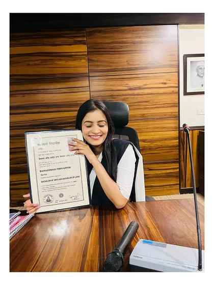 This is more than a degree, it's a promise. Holding my Bachelor of Arts and Bachelor of Laws certificate is a reminder of the foundation I built to become the advocate I am today.
