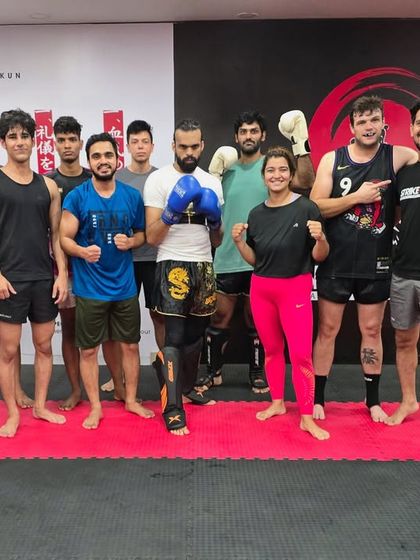 High on energy after a great workout. This photo captures the positive and motivating atmosphere that our members create together.