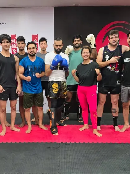 High on energy after a great workout. This photo captures the positive and motivating atmosphere that our members create together.