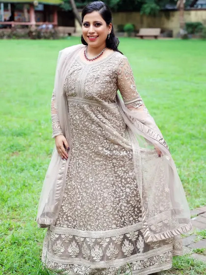 My client enjoying the outdoors. The makeup is durable enough to last through an outdoor event while still looking fresh.