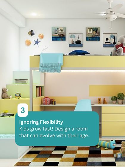 DesignCafe - Custom Modular & Space-Saving Furniture Rooms for Play & Growth: Creative Kids' Bedrooms photo 10