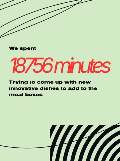 We've spent countless hours coming up with new and innovative dishes to add to our meal boxes. Our goal is to always keep your meals exciting and delicious.