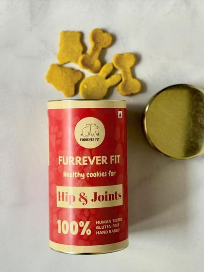 For active or senior dogs, my Hip & Joints cookies are a game-changer. They contain natural anti-inflammatories like turmeric and hemp seed oil, plus bone broth for joint support.
