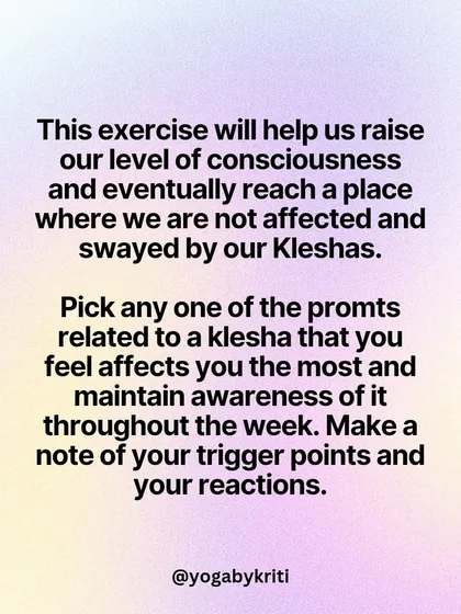 An introduction to the Kleshas, the five causes of suffering according to Patanjali's Yoga Sutras.