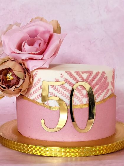 CookieDust by Janice - Custom & Celebration Cakes Elegant Buttercream & Floral Designs photo 8