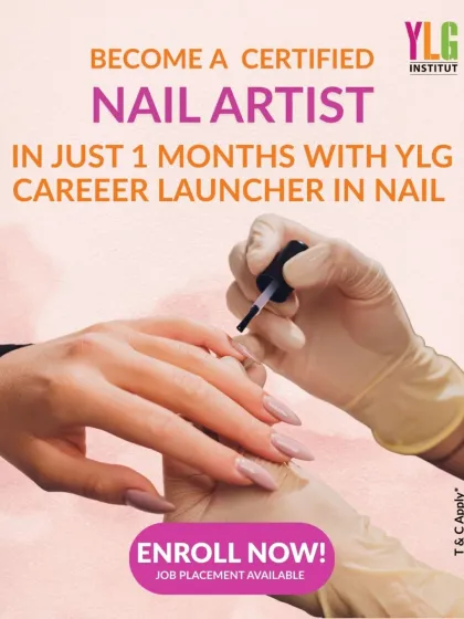 Your career as a certified nail artist starts here. Our one-month Career Launcher in Nail course is a fast-track program that includes job placement assistance to help you succeed.