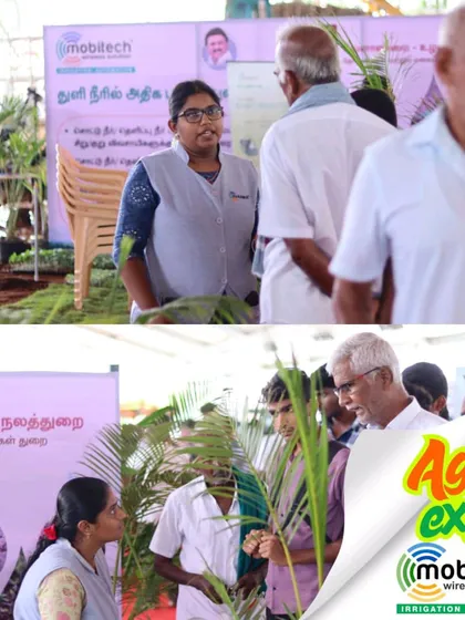 More photos of our team engaging with the local farming community at the expo.