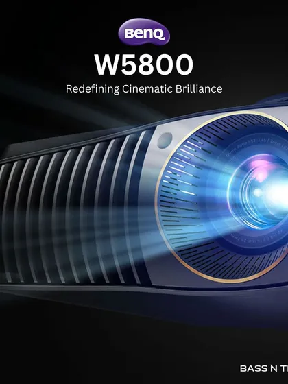 The BenQ W5800 projector is a cornerstone of a true home cinema. Its 4K laser technology and HDR-PRO capabilities deliver breathtakingly realistic colors and contrast, redefining cinematic brilliance right in your home.