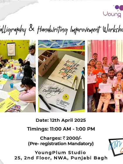 Ready to elevate your handwriting? My Calligraphy and Handwriting Improvement workshop is designed for anyone looking to learn the art of beautiful lettering. I provide all the materials and guidance you need to get started with this relaxing and rewarding skill.