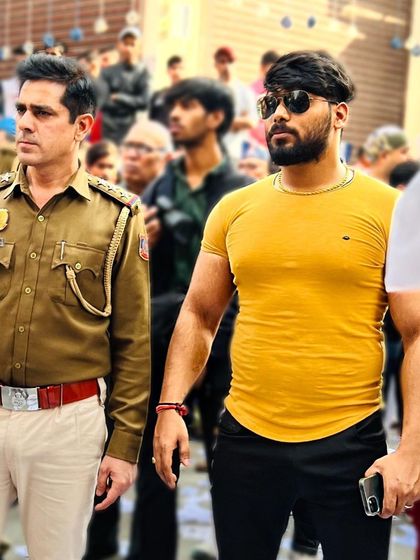 On the ground with the SHO of Bank Colony police station. Being present in the field allows me to get a firsthand understanding of the situation my clients are facing.