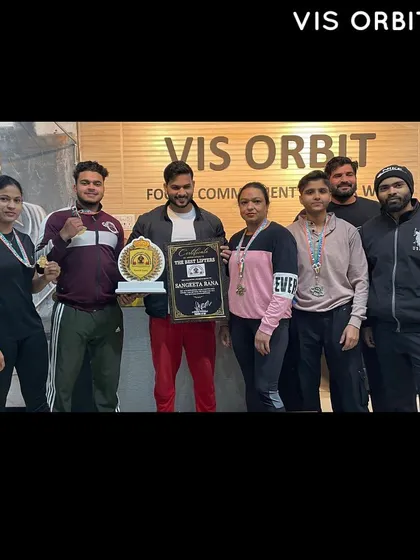 A group of our IDF National Champions with their awards. This picture represents the strength and success of our team.