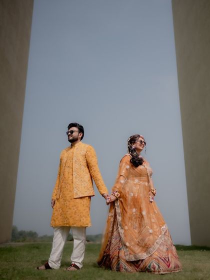 Vibrant Haldi Moments photo 9